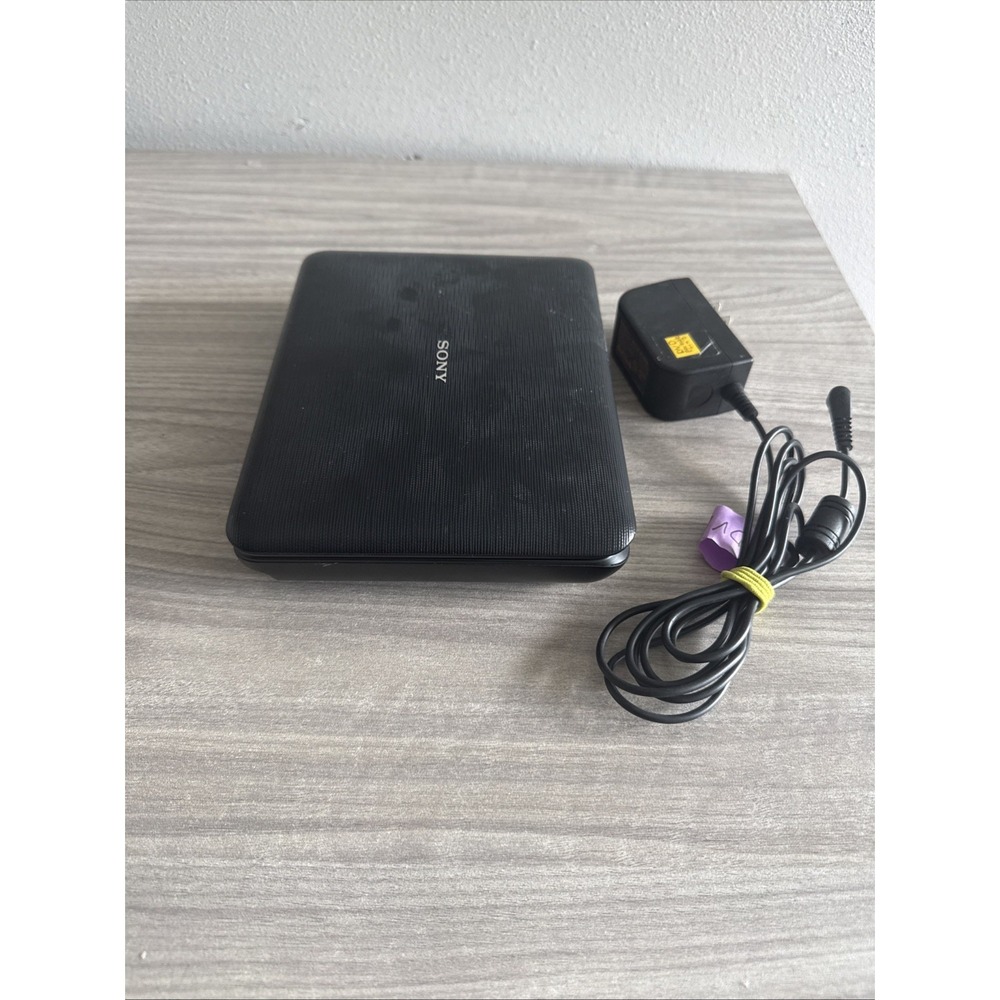 Sony 7-Inch Portable DVD Player Black (DVP-FX750) W Charging Cord Tested Working - Picture 4 of 8